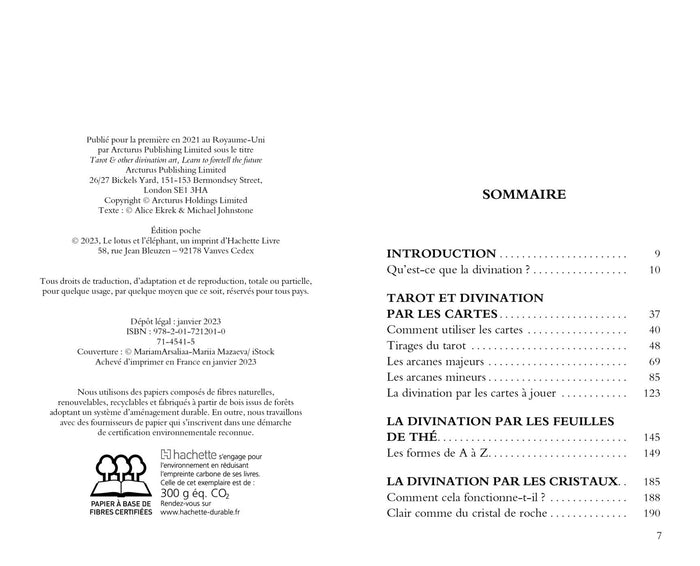 Tarot et autres arts divinatoires