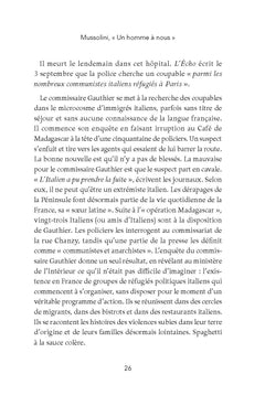 Mussolini, "Un homme à nous"
