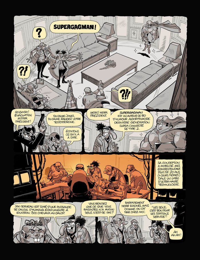 Tirez sur mon doigt, monsieur le président !