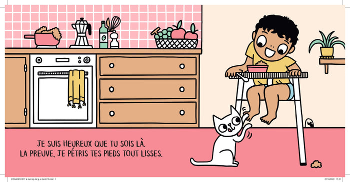 Coucou bébé ! - Je suis heureux que tu sois là