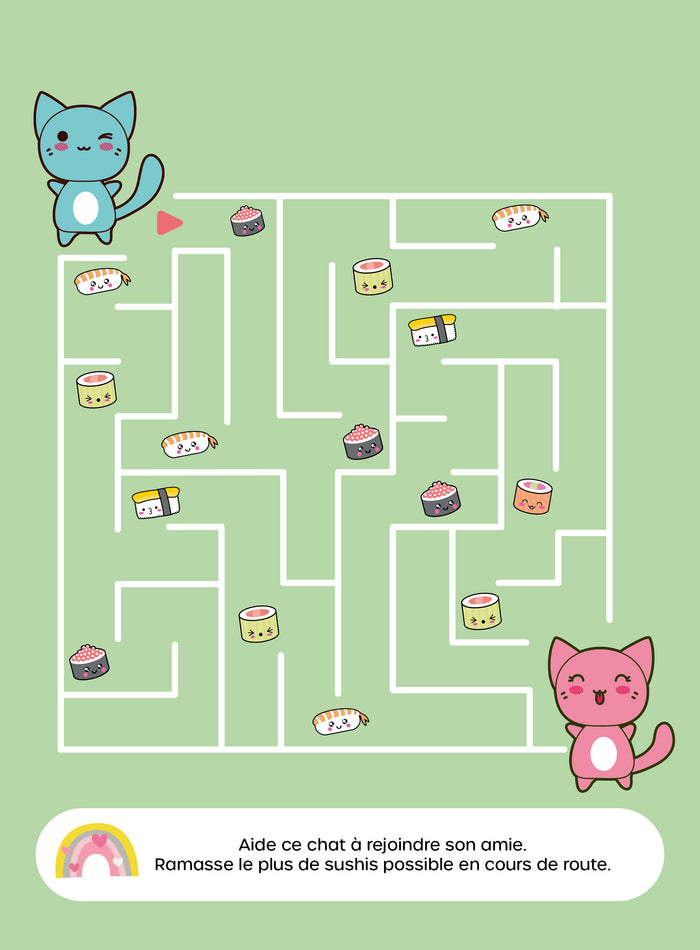 Mes kawaii amusants (bloc jeux)