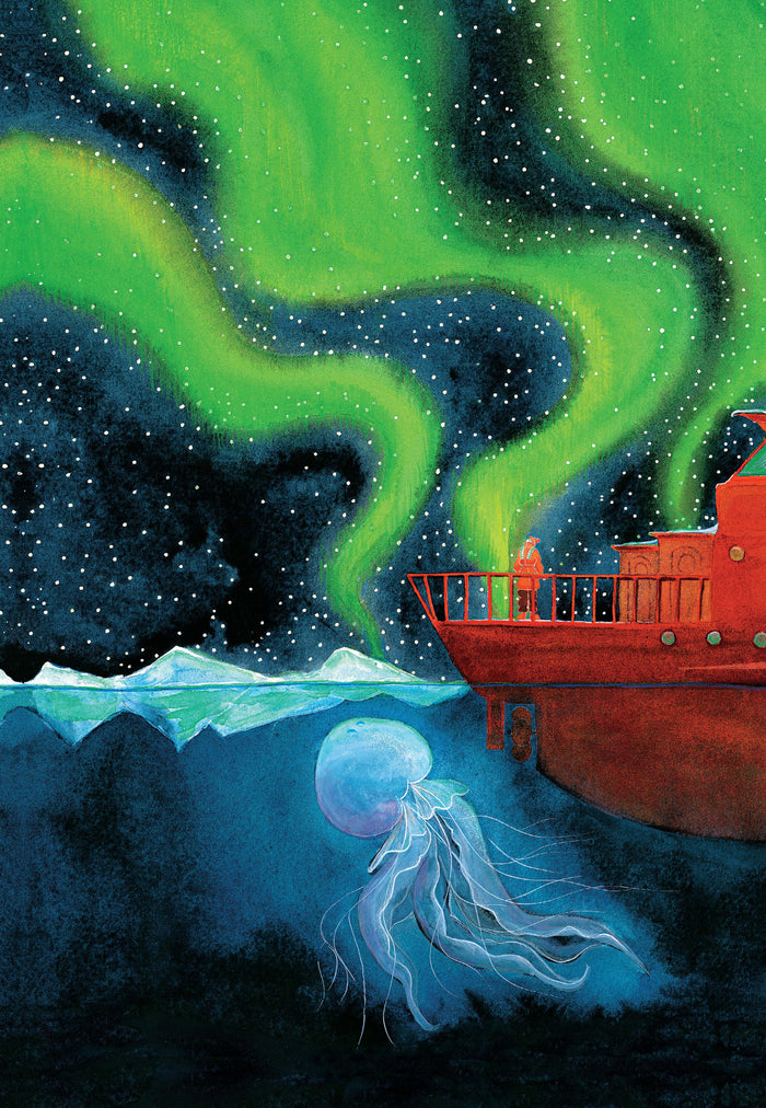 La méduse géante de l'Arctique