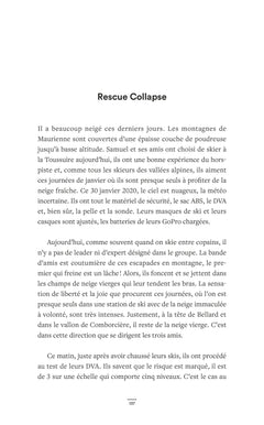 Secours en avalanche