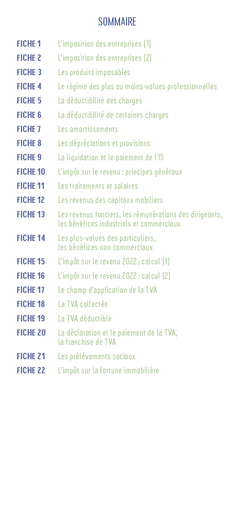 Le petit Fiscal 2023: L'essentiel en bref (2023)