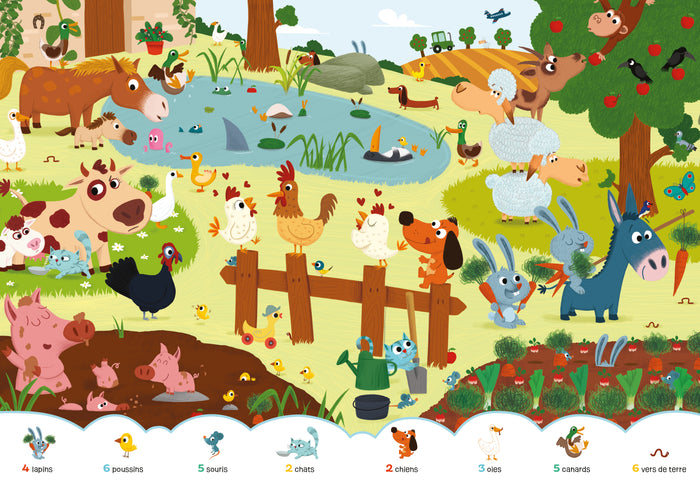 Mon tout premier cherche et trouve - Les animaux rigolos