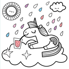 Colos et autocollants licornes et caticorns