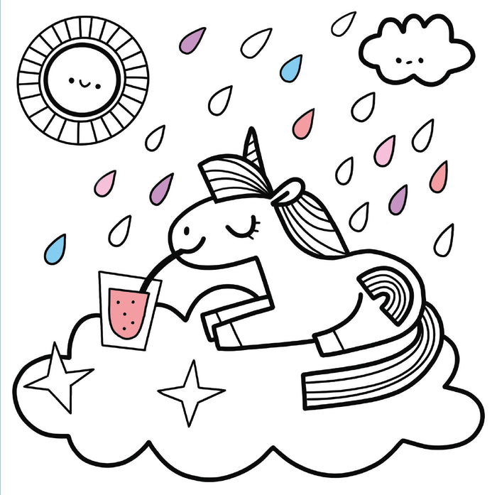 Colos et autocollants licornes et caticorns