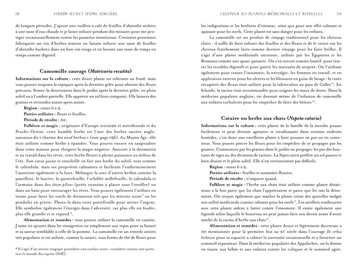 Jardin secret d'une sorcière