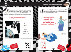 Escape game de poche junior : Malice au pays des Merveilles