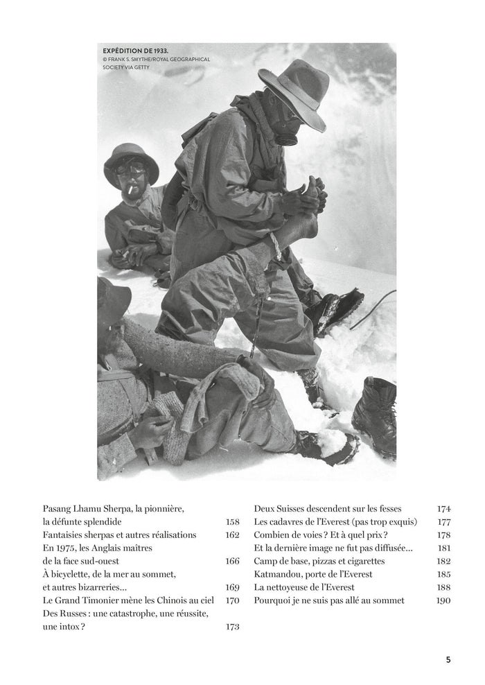 Une histoire de l'Everest