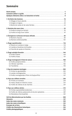 Arbres et arbustes de montagne