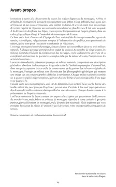 Arbres et arbustes de montagne