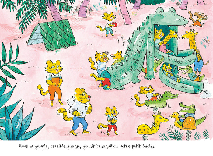 Sacha et la timidité du Tigrou