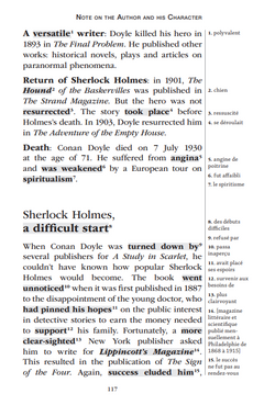 Discover Two Famous Adventures of Sherlock Holmes