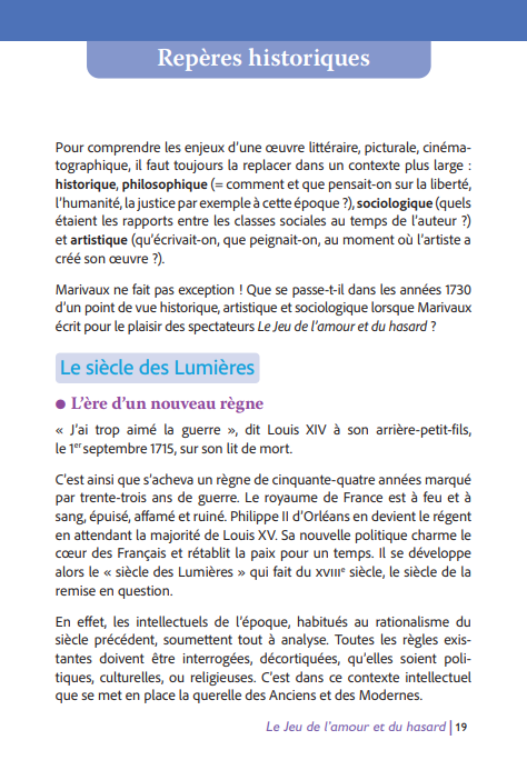 Le jeu de l'amour et du hasard