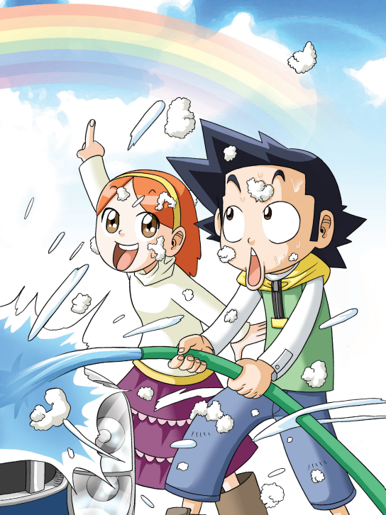 Sciences académie en manga - Réflexions sur la lumière