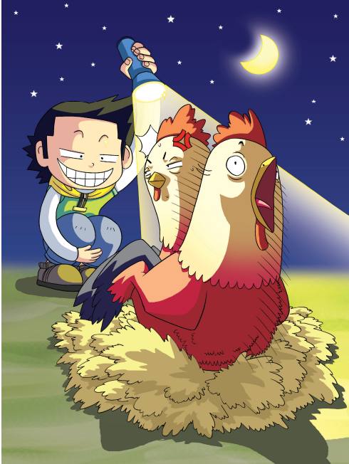 Sciences académie en manga - Réflexions sur la lumière