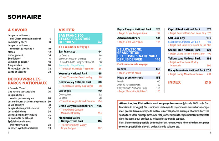 Ouest américain Parcs nationaux Guide Simplissime