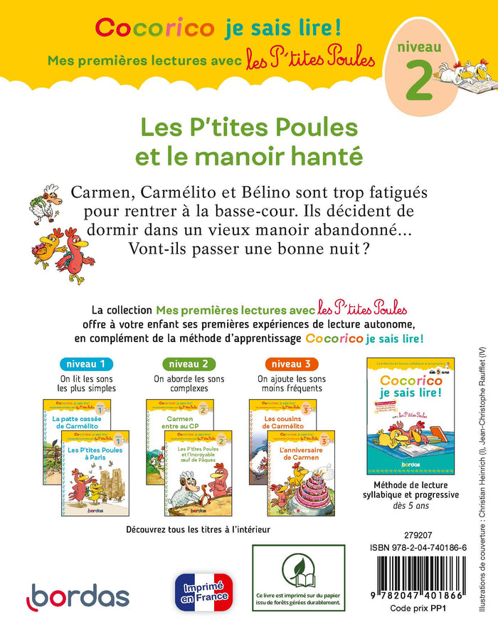 Les P'tites Poules et le manoir hanté