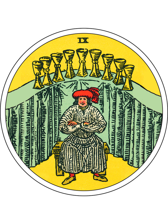 Coffret Tarot original 1909 - Cartes rondes