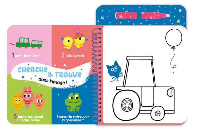 Mon feutre magique les véhicules