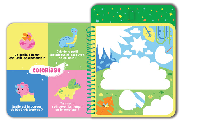 Mon feutre magique dinosaures