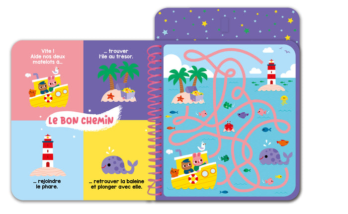 Mon feutre magique à la mer