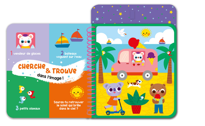 Mon feutre magique à la mer