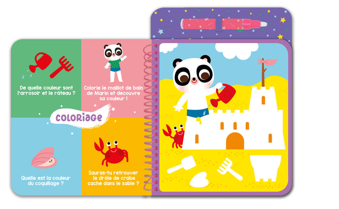 Mon feutre magique à la mer