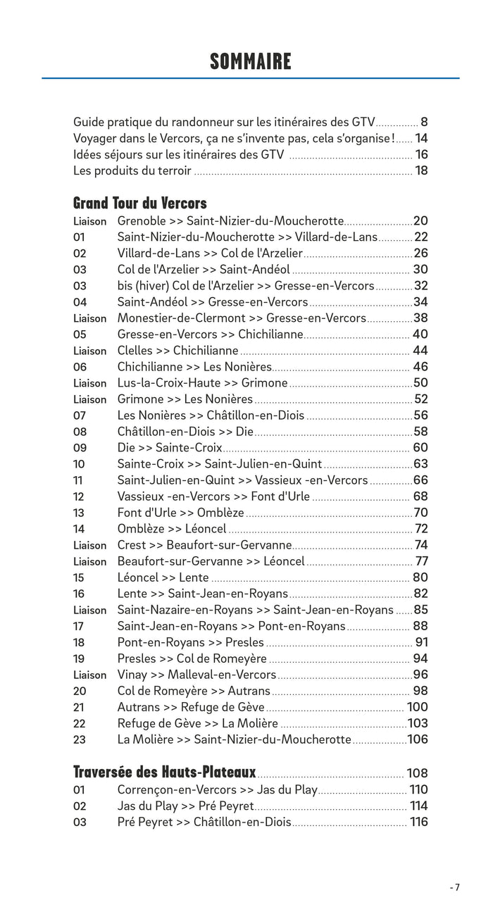 GTV les Grandes Traversées du Vercors
