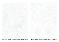 Coloriages mystères Disney - Saisons