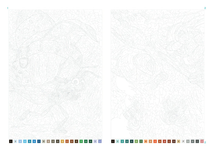 Coloriages mystères Disney - Saisons