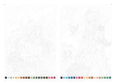 Coloriages mystères Disney - Saisons