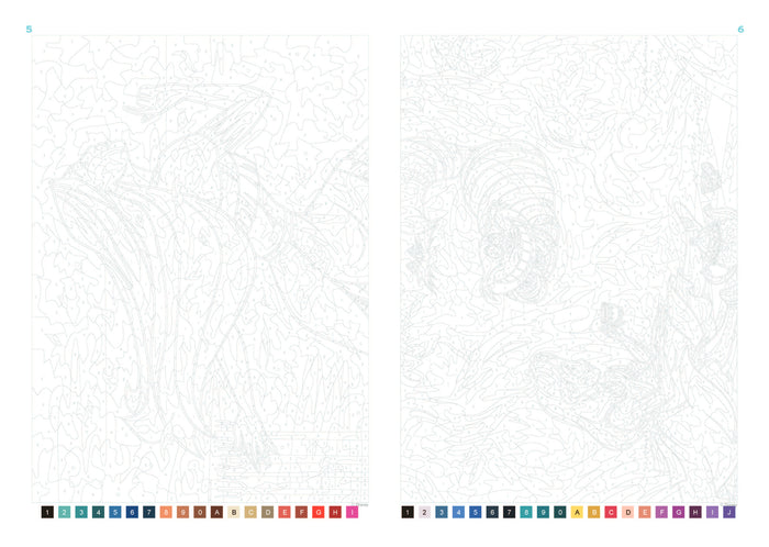 Coloriages mystères Disney - Saisons