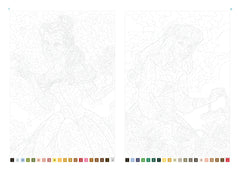 Coloriages mystères Disney - Saisons