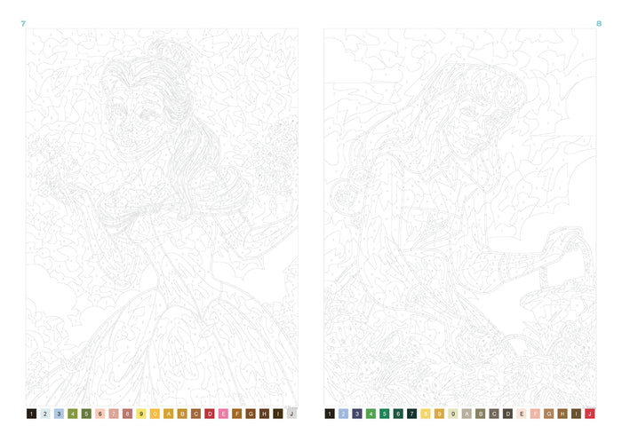 Coloriages mystères Disney - Saisons