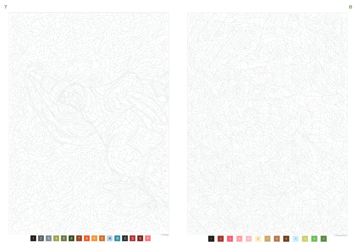 Coloriages mystères Disney - Best of Bestiaire