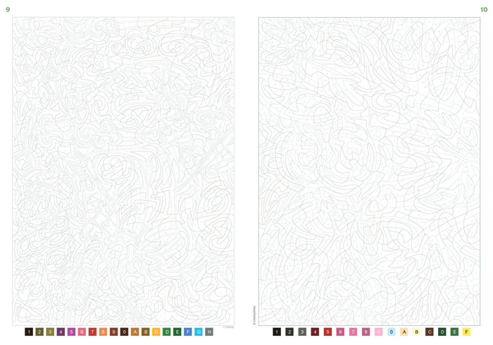 Coloriages mystères Disney - Best of Bestiaire