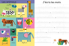 Tracer - Effacer - Recommencer - 100 mots à écrire