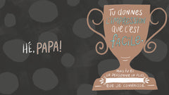 Papa, j'ai écrit un livre qui parle de toi