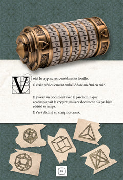 Escape game adultes Léonard de Vinci et l'arme diabolique