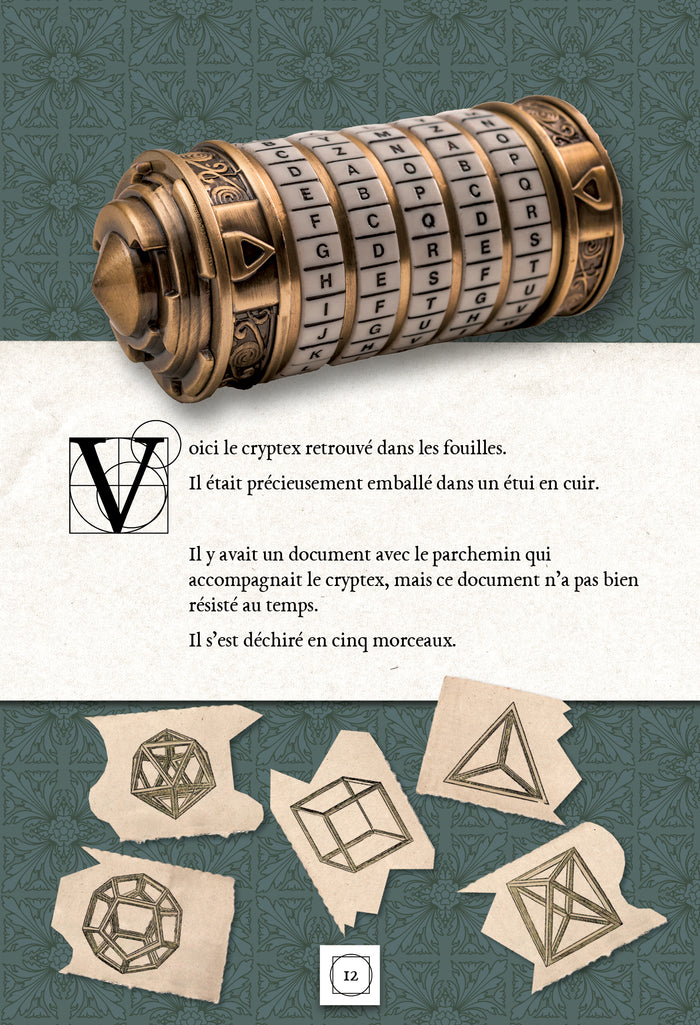 Escape game adultes Léonard de Vinci et l'arme diabolique