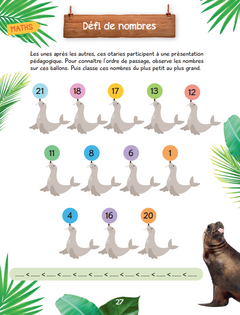 Mon bloc de jeux et d'activités pour le CP - Une saison au zoo