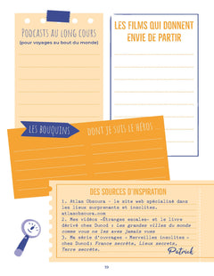 Etranges escales: Mon carnet de voyage