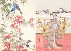 L'automne par les grands maîtres de l'estampe japonaise (coffret)