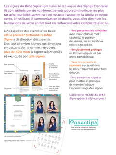 Abécédaire des signes bébé + de 300 signes et comptines avec leurs vidéos