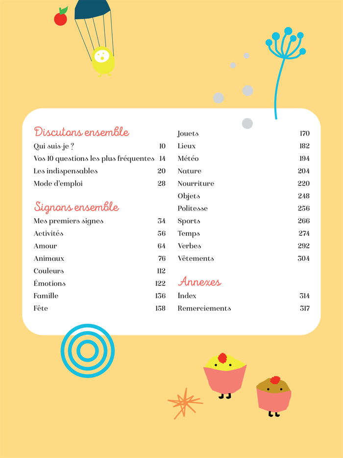 Abécédaire des signes bébé + de 300 signes et comptines avec leurs vidéos