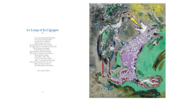 Les Fables de La Fontaine illustrées par Chagall. Version grand format
