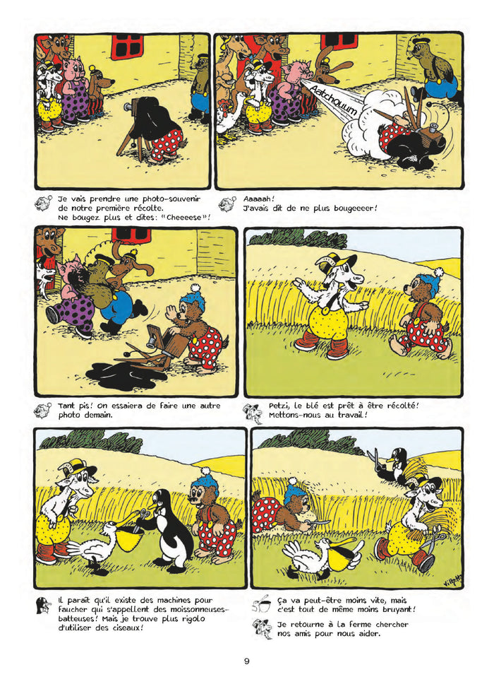 Petzi fait la moisson