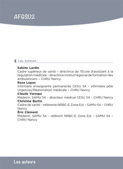 AFGSU 2 - Métiers de la santé